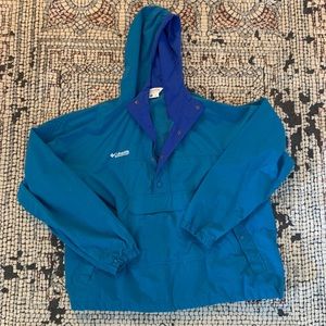 Columbia vintage rain jacket